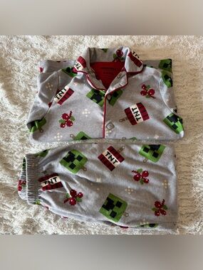 Boys Minecraft Pajama Set